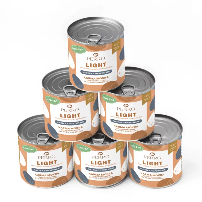 piramida puszek karmy pomarańczowe opakowania