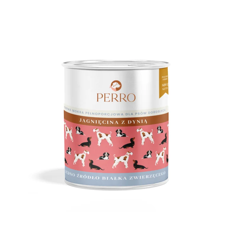 opakowanie karmy dla psów perro