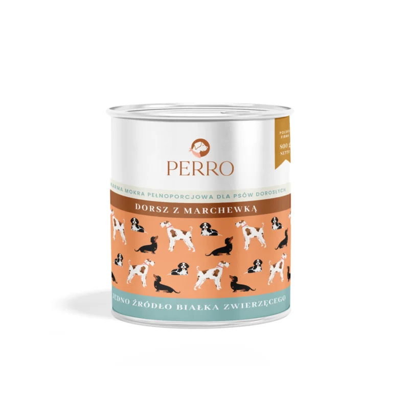 opakowanie karmy dla psów perro