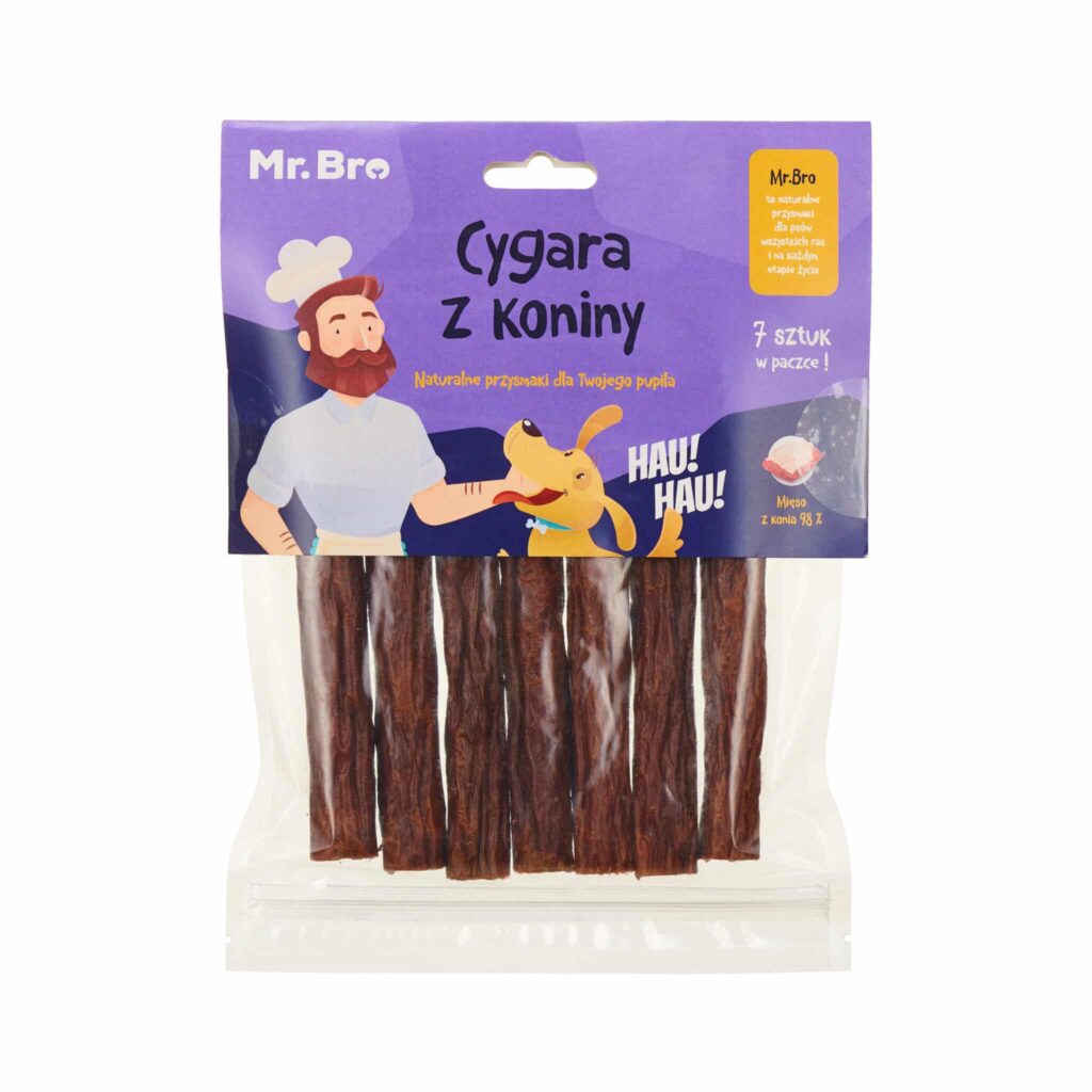 opakownaie przysmaku dla psów producenta mr.Bro