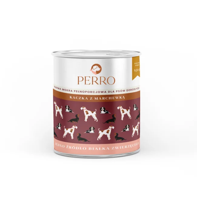 opakowanie karmy dla psów perro