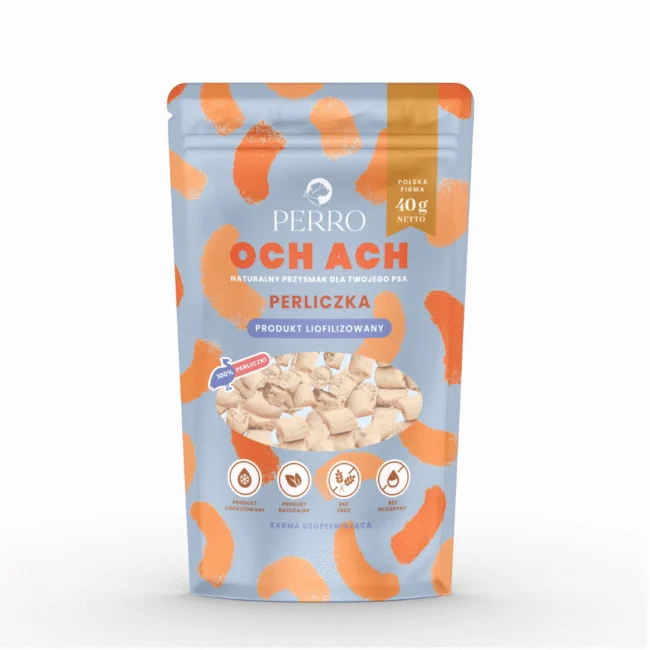 opakowanie przysmaku psiego firmy Perro