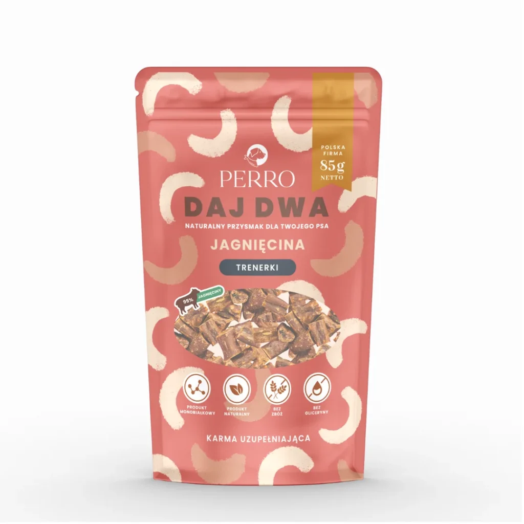 opakowanie przysmaku psiego firmy Perro