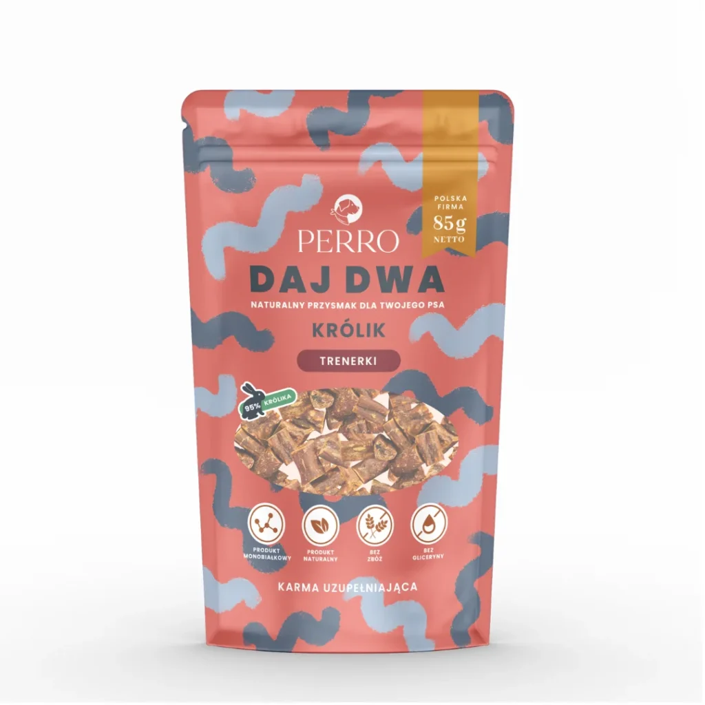 opakowanie przysmaku psiego firmy Perro