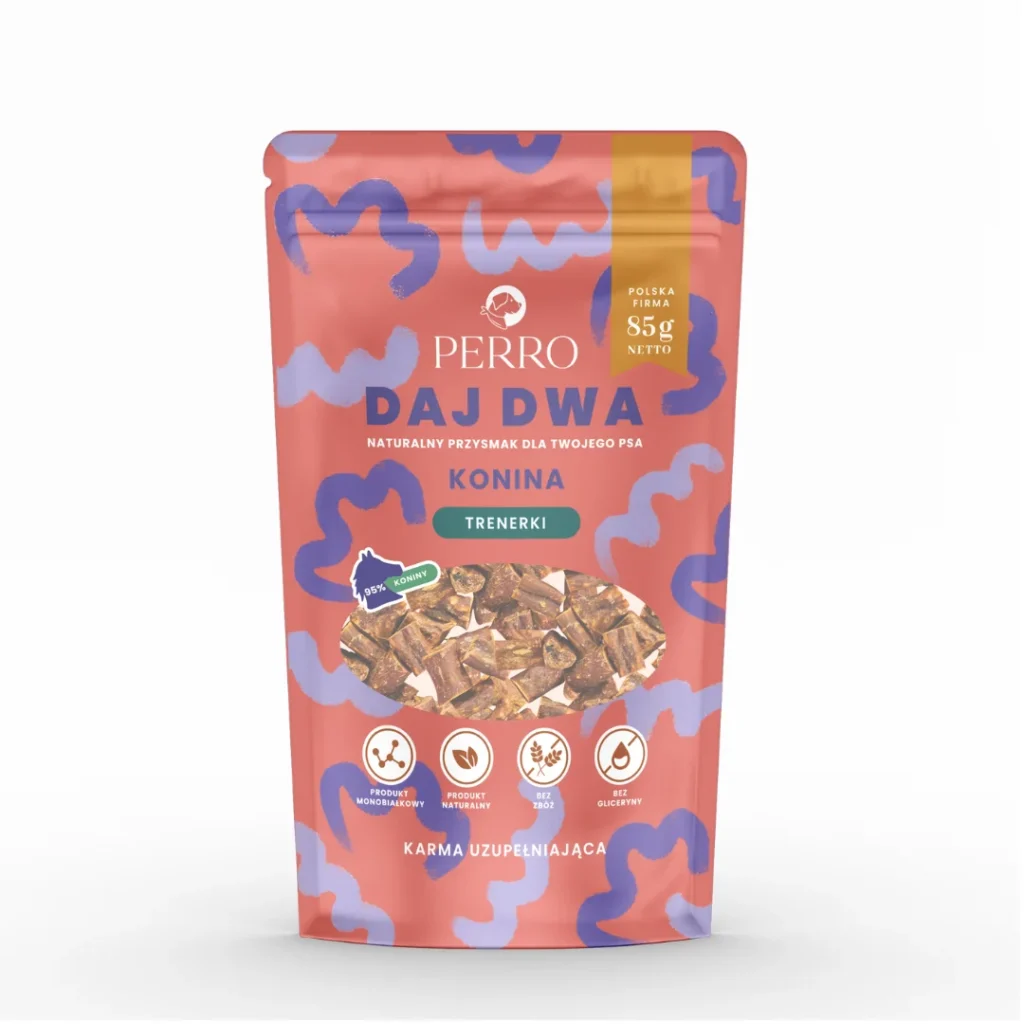 opakowanie przysmaku psiego firmy Perro