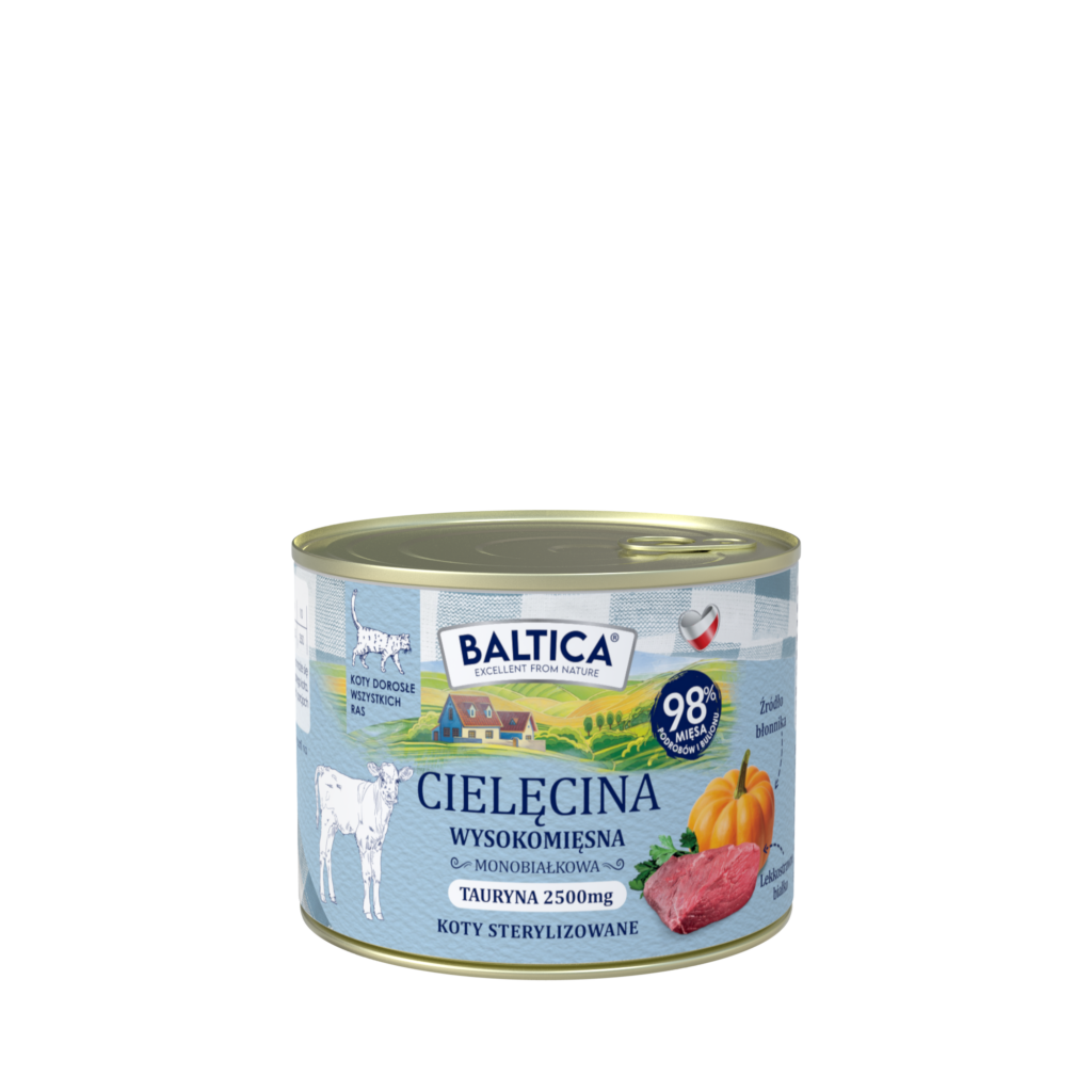 puszka karmy dla kota producenta baltica