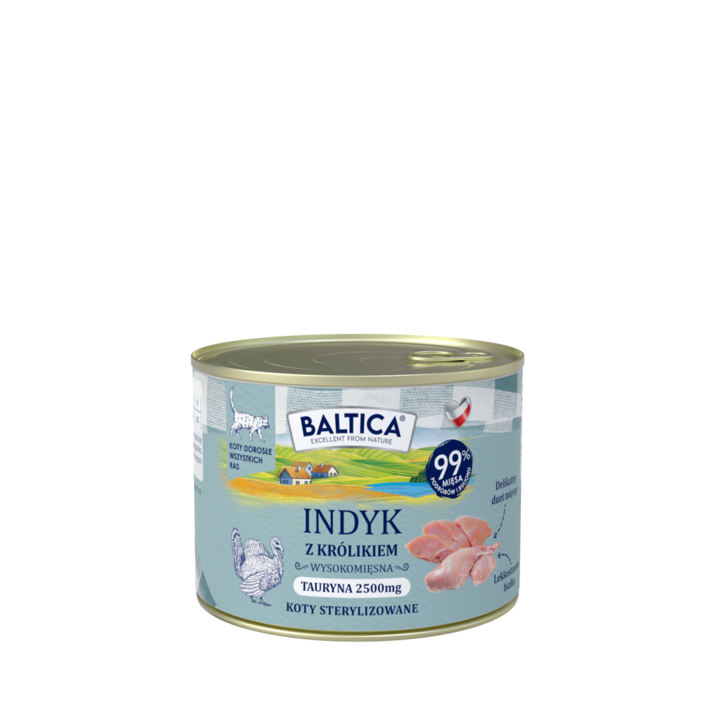 puszka karmy dla kota producenta baltica