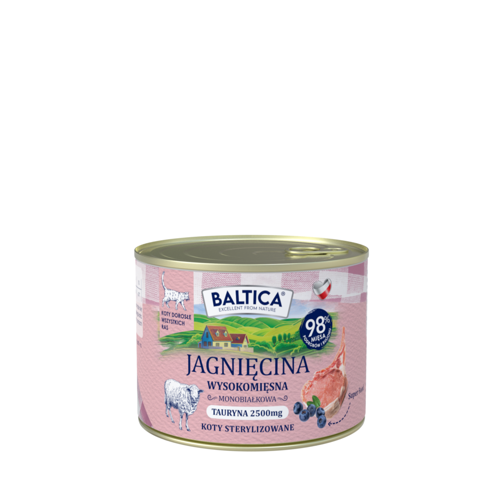 puszka karmy dla kota producenta baltica