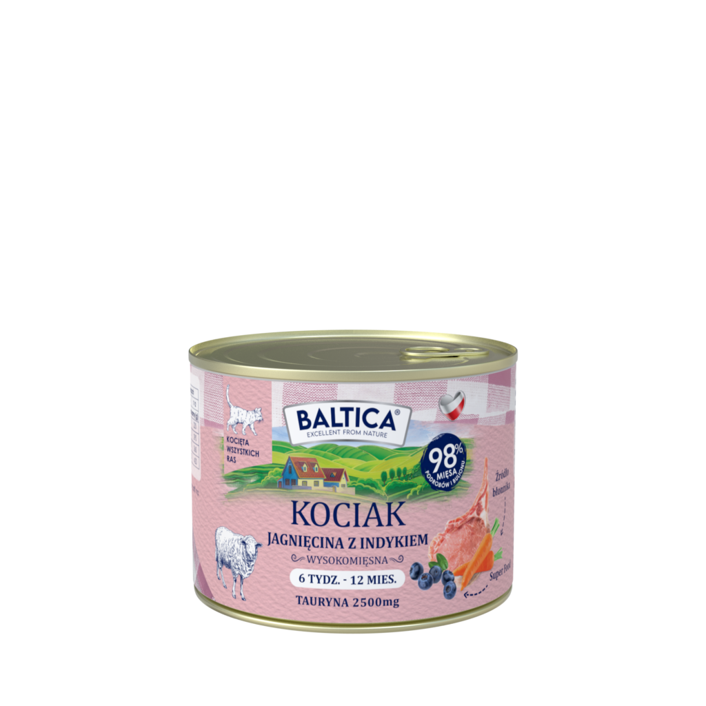 puszka karmy dla kota producenta baltica