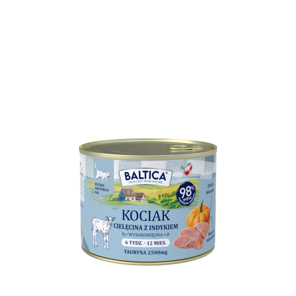 puszka karmy dla kota producenta baltica