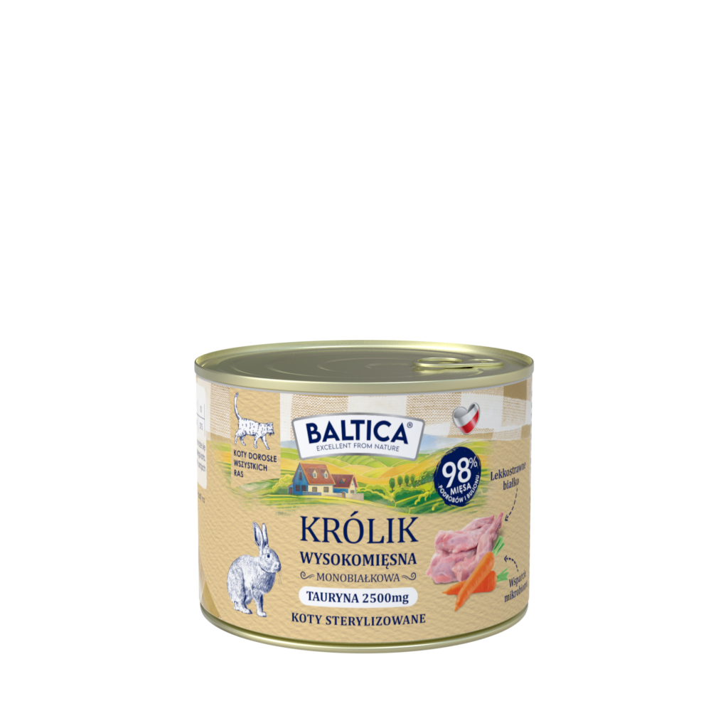 puszka karmy dla kota producenta baltica