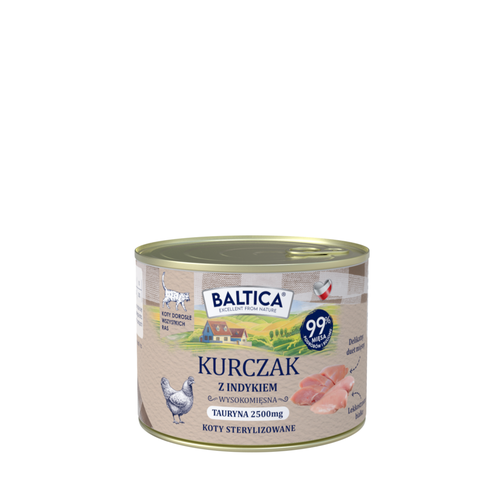 puszka karmy dla kota producenta baltica