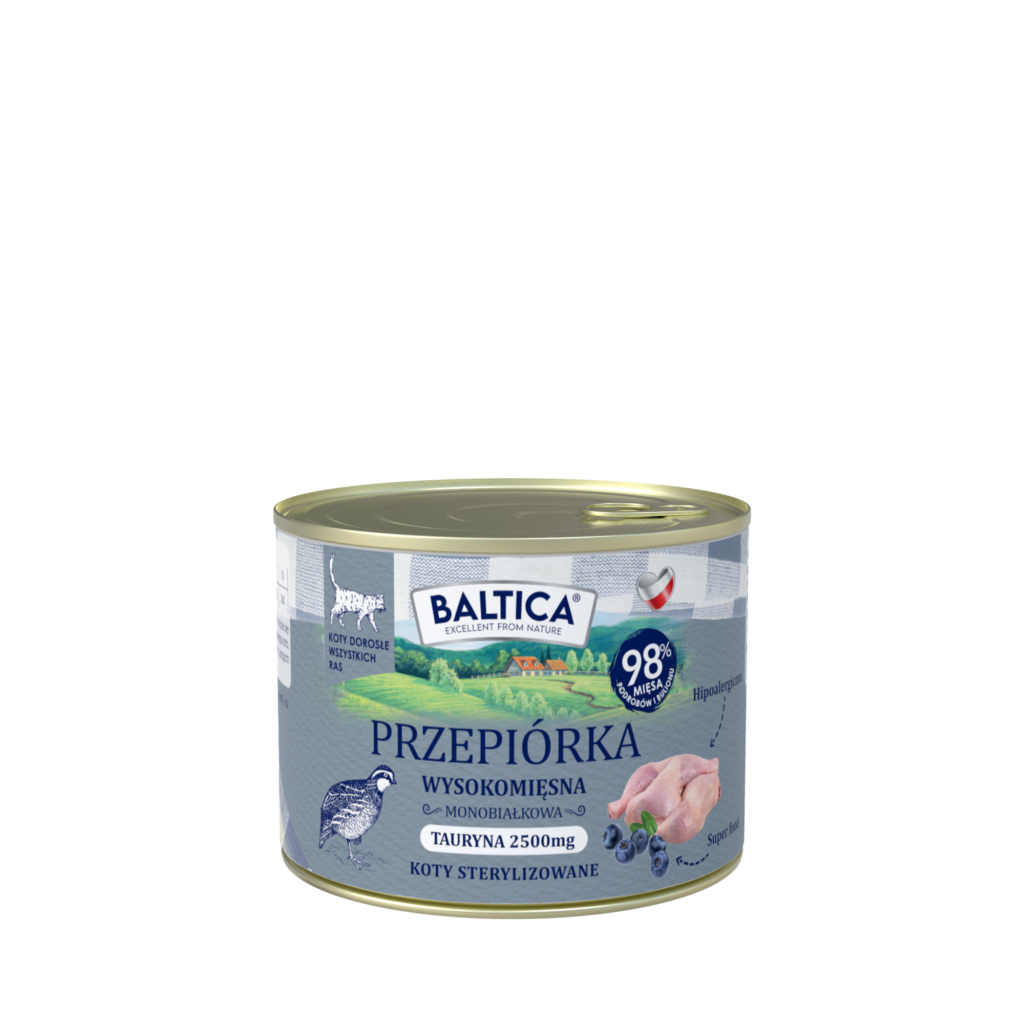 puszka karmy dla kota producenta baltica