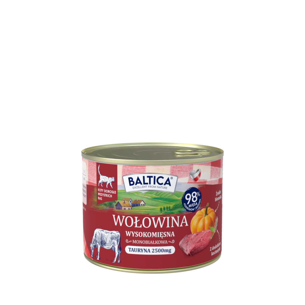 puszka karmy dla kota producenta baltica